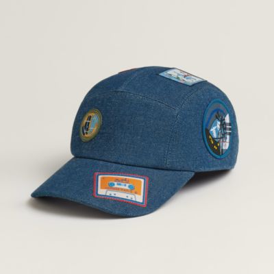 Miles H Mors cap - Blue | Hermès Singapore